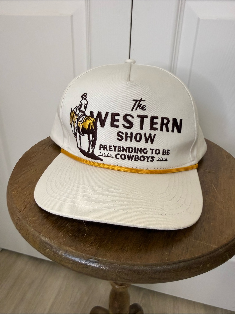 Sendero Provisions Co. Western Show Rope Snapback Hat Cowboy Trucker Cap OS